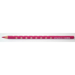 Színes ceruza Lyra Groove Slim vékony háromszögletű szóló 2820027 pink
