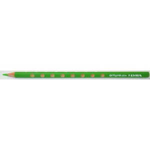 Színes ceruza Lyra Groove Slim vékony háromszögletű szóló 2820071 citromzöld