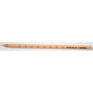 Színes ceruza Lyra Groove Slim vékony háromszögletű szóló 2820032 lazac