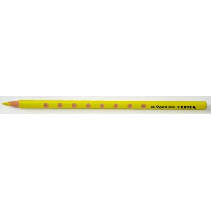 Színes ceruza Lyra Groove Slim vékony háromszögletű szóló 2820006 citromsárga