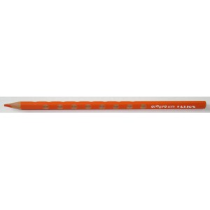 Színes ceruza Lyra Groove Slim vékony háromszögletű szóló 2820015 sötét narancs