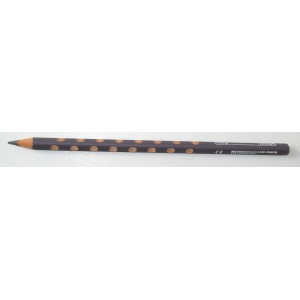 Színes ceruza Lyra Groove Slim vékony háromszögletű szóló 2820097 középszürke
