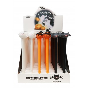 Zselés toll Halloween 3 mintával 36dbdisp. ZF2085S  darabos ár!!