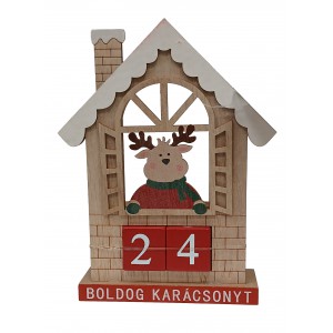 Kar.dísz  adventi ház 061344