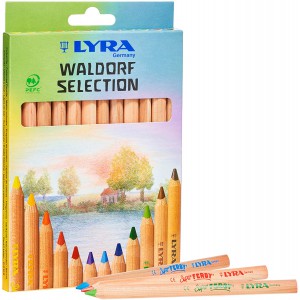 Színes ceruza 12-es Super Ferby Waldorf natúr 3711121