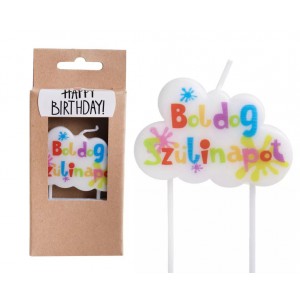 Tortagyertya Happy Birthday felhő  497376