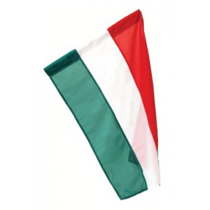 Zászló magyar       60x40cm hurkolt PE      címer nélkül