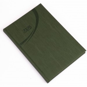 Heti agenda+napló REALSYSTEM B5 2026 FASHION zöld 08