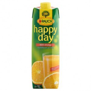 Üdítő Rauch Happy Day 100 narancslé 1 literes