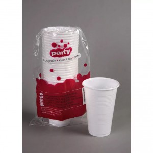 Party műanyag poh&aacute;r 3dl feh&eacute;r  20dbcsg