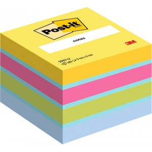 &Ouml;ntapad&oacute;s jegyzet POST-IT 2051-UN 51x51 400lap mini kocka ultra sz&iacute;nek