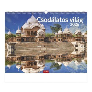 Falinaptár 42 x 31 2026  CSODÁLATOS VILÁG T093-18