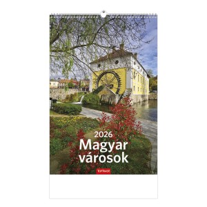 Falinaptár 22 x 33 2026  MAGYAR VÁROSOK   T094-16