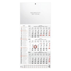 Speditőr naptár T077-001 29x62,8 2026 névnapokkal  KÉP NÉLKÜL