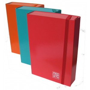 Füzetbox A4 BLASETTI One Color 7 cm 5746 piros