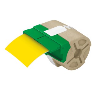Címketekercs LEITZ Icon címketekercs, folyamatos, 88mm, műanyag öntapadós, sárga 10m