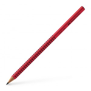 Grafit ceruza FABER-CASTELL Grip 2001 piros pöttyös test 517021
