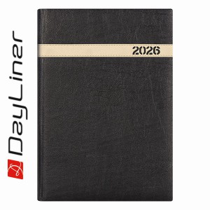 Napi agenda A5 2026 THE BOSS fekete
