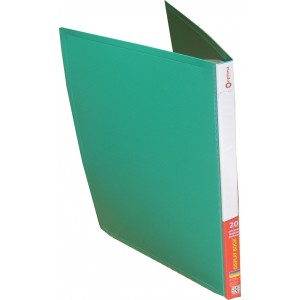 Iratvédő mappa Optima A4 20 lapos, vegyes színek PP O30672