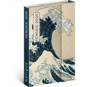 Heti agenda  REALSYSTEM  B6 2025 MAGNETIC Katsushika Hokusai