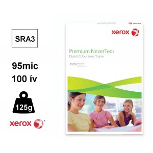 Spec. t&eacute;phetetlen pap&iacute;r XEROX NeverTear SRA3 95mic 125g  100&iacute;vcsg  003R93027