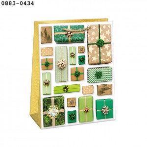 Dísztasak ARGUS 38x29 T8 karácsonyi vegyes  0882, 0883,0886,0887