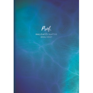 Hallgat&oacute;i napt&aacute;r Prof. TOPTIMER A5 202627  Blue  00A aj&aacute;nd&eacute;k Pilot tollal