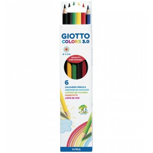 Színes ceruza készlet6 GIOTTO Colors 3.0  276800