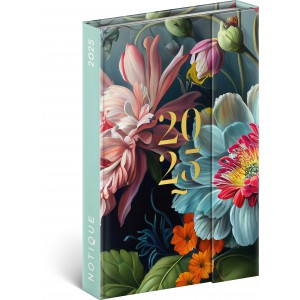 Heti agenda  REALSYSTEM  B6 2025 MAGNETIC Flowers