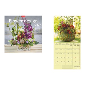 Falinapt&aacute;r lemez 29X58 2027  FLOWER DESIGN  T9800-27A
