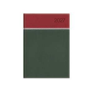 Napi agenda TOPTIMER  Y021 A5 2027 YOUNG bord&oacute;-feh&eacute;r-z&ouml;ld