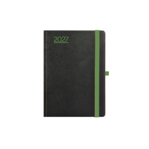 Heti agenda TOPTIMER  N012 B6 2027 NERO N-006 z&ouml;ld