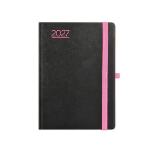 Heti agenda TOPTIMER  N015 A5 2027 NERO N-00E pink