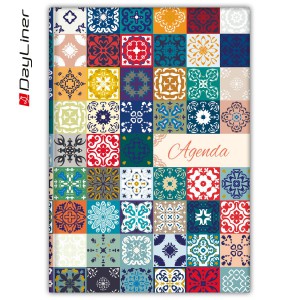 Napi agenda A5  2025  COLORS Mozaik