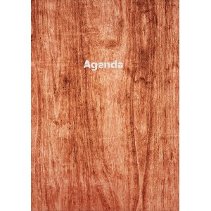 Napi agenda A5 2024 COLORS  Wood