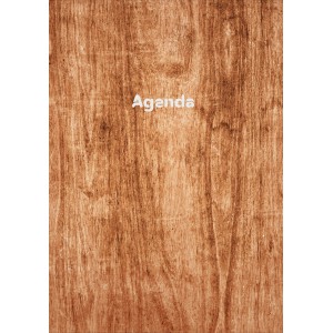 Napi agenda A5 2026 COLORS  Wood