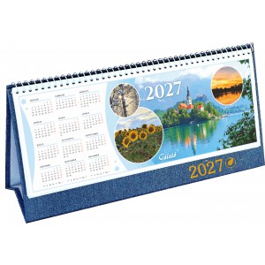 K&eacute;pes asztali napt&aacute;r norm&aacute;l 31X16 2027  ID&Eacute;ZETES CS&Iacute;ZI&Oacute; &aacute;ll&oacute;  PVC talp jeans