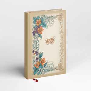 Napi agenda REALSYSTEM  A5 2026  PICTURE  vintage 64