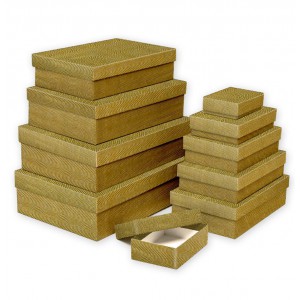 Díszdoboz ARGUS 10 részes tégla arany  2500-8135