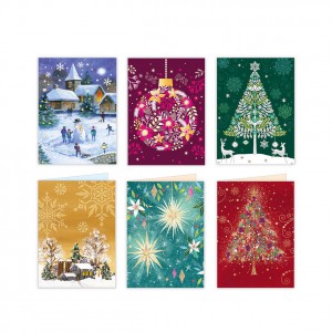 Ajándékkísérő Argus karácsonyi 5x7cm 1361-8138 6135-6140-ig 120dbdisp.