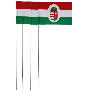 Zászló papír MAGYAR címeres