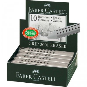 Radír FABER-CASTELL Grip 2001 szürke  187100