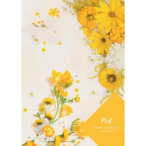 Tan&aacute;ri zsebk&ouml;nyv PROF tan&aacute;ri 202627 Fr&eacute;zia mint&aacute;s f&oacute;li&aacute;zott pap&iacute;rbor&iacute;t&oacute;+aj&aacute;nd&eacute;k toll