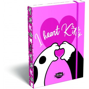 Füzetbox LIZZY A5 Kit Tok Heart Kitty 20878