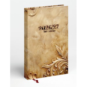 TAN&Aacute;RI zsebk&ouml;nyv REAL S  20262027 mint&aacute;s - stukk&oacute; 65