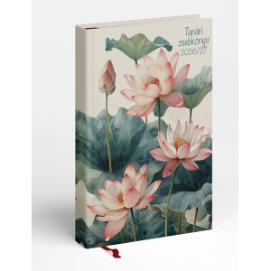 TAN&Aacute;RI zsebk&ouml;nyv REAL S  20262027 mint&aacute;s - l&oacute;tusz  70