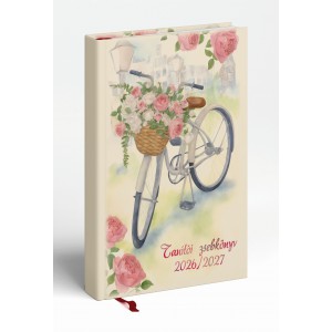 Tan&iacute;t&oacute;i zsebk&ouml;nyv REAL S 20262027 f&oacute;li&aacute;zott pap&iacute;r - bicikli  62