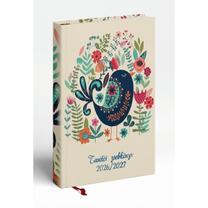 Tan&iacute;t&oacute;i zsebk&ouml;nyv REAL S 20262027 f&oacute;li&aacute;zott pap&iacute;r -  mad&aacute;r  63