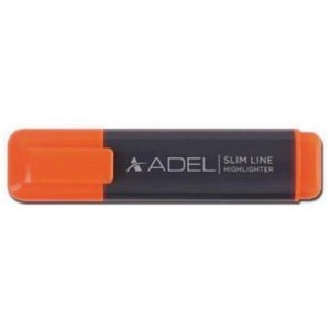 Szövegkiemelő ADEL vágott végű 1-5mm  narancssárga  4201891000