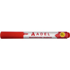 Táblafilc ADEL kerekített végű 2mm piros  882031